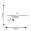 Amisadai LED Swing Arm Sconce-474111209