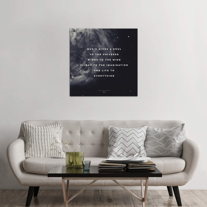 Galaxy Eyes - Print on Canvas, No Frame, 66.04 cm H x 66.04 cm W x 3.175 cm D
