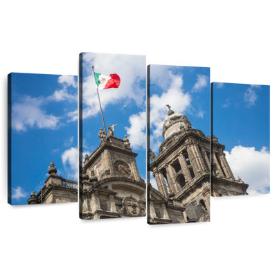 Drapeau Marchelle sur la cathédrale métropolitaine