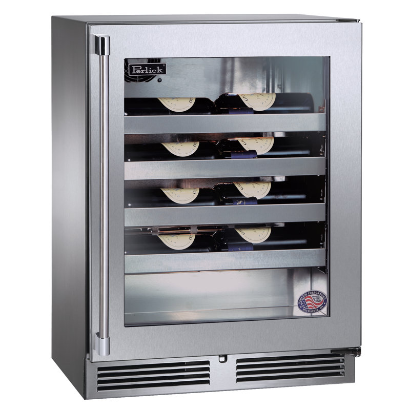 20 Bottle Signature Series Single Zone Built-In Wine Refrigerator, Left