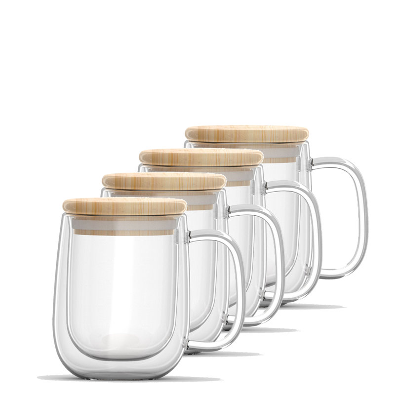 Heledd Glass Mug, 12 fl.oz.