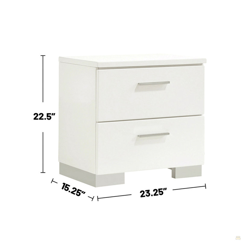 2-Drawer Nightstand