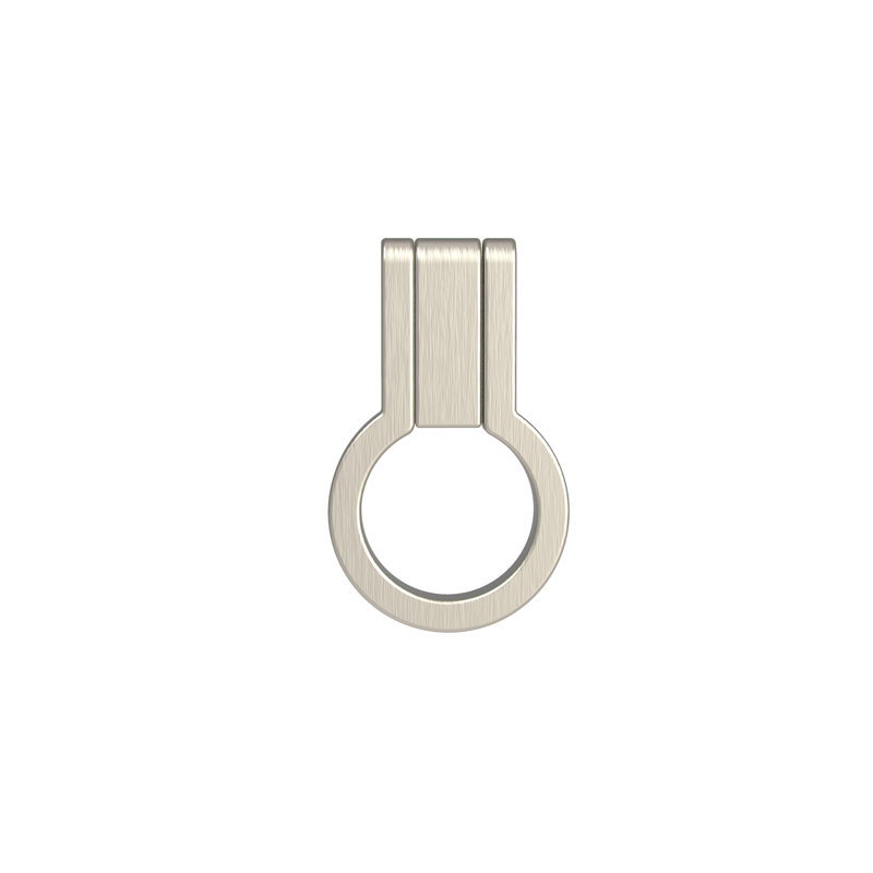 Anitgue Ring Pull, Brushed Nickel