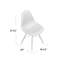 Chaise d'appoint en plastique Wrenshall-740056746