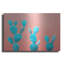 «Spikey Rabbits», art mural en métal, 36 po x 24 po-1685666646