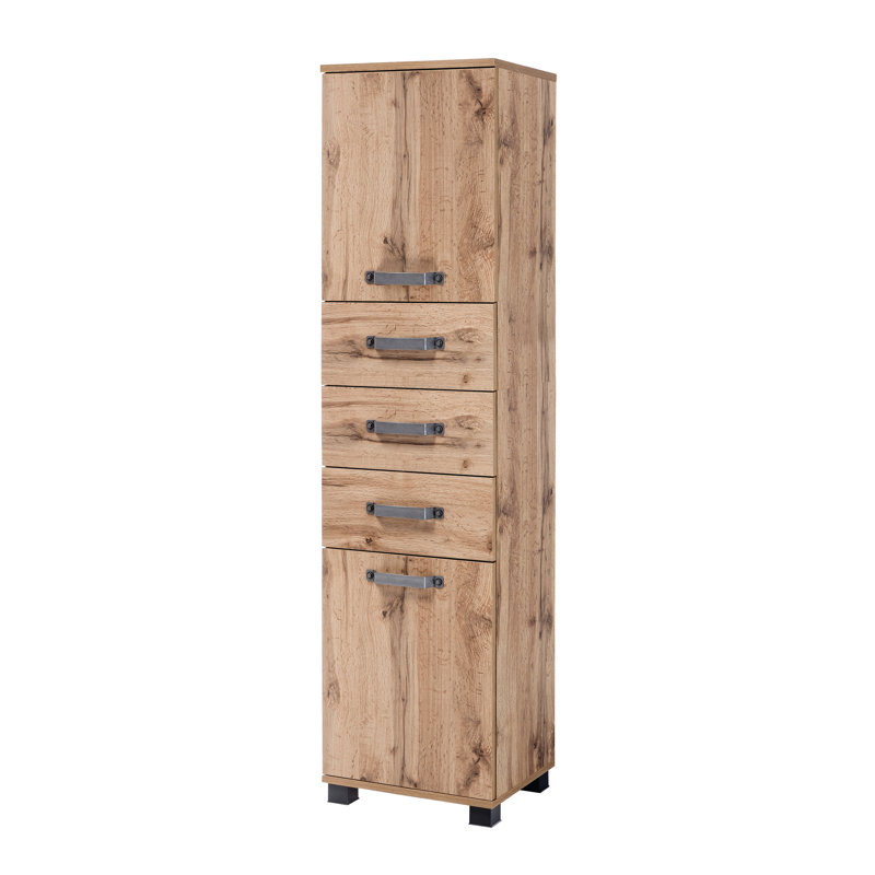Milan Linen Cabinet, Natural Colours