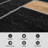 Mehul Woven Geometric Navy/Gray/White Area Rug – Modern, Durable Polypropylene, Medium Pile for Living Room, Bedroom, and Office-158672513-212605031