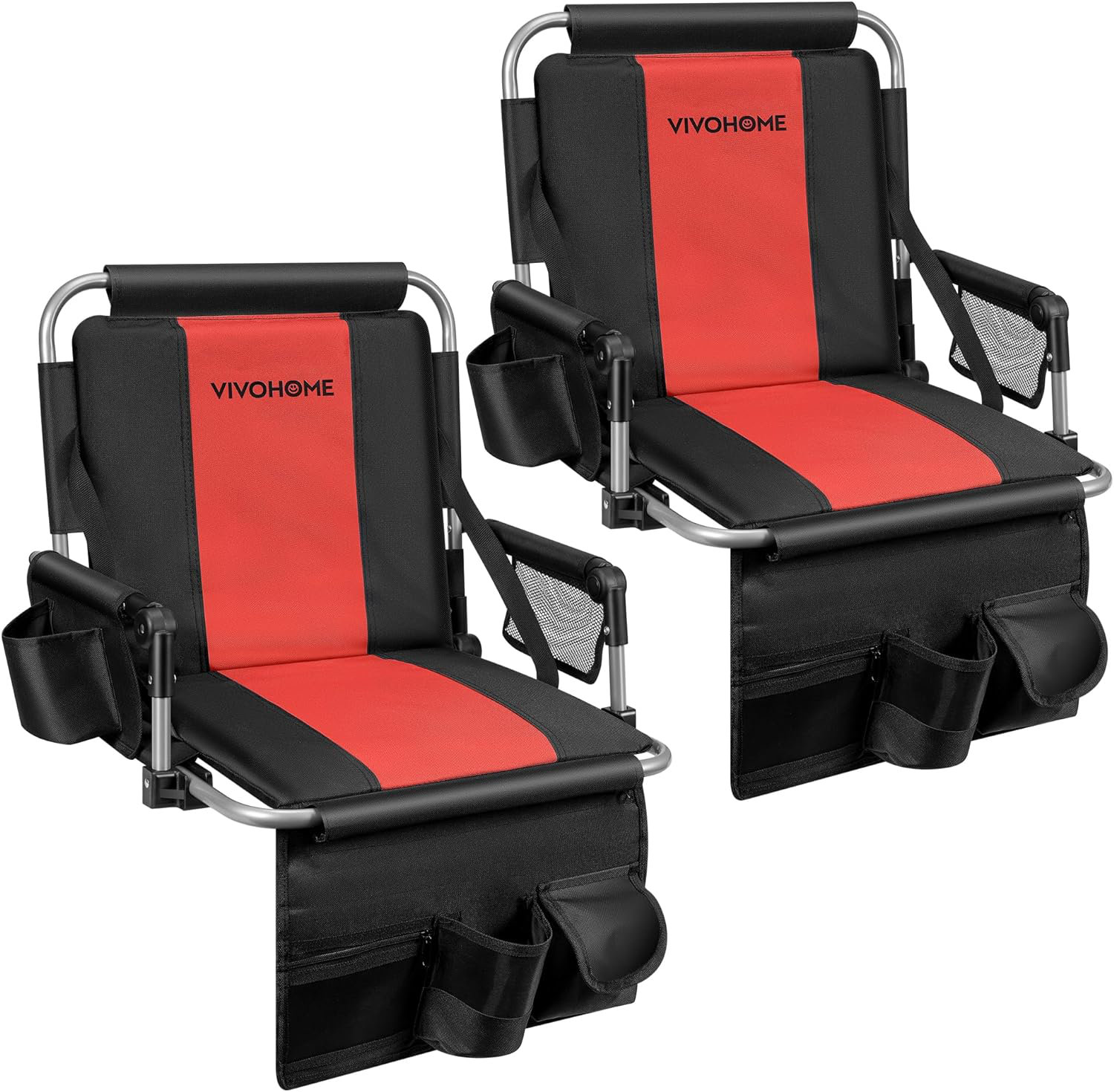 VIVOHOME Folding Stadium Seat with Cushions | Wayfair