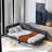 Jivko Upholstered Daybed with Headboard and Armrest-2126597119-2126597116