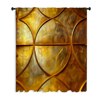 Rideaux de fenêtre, occultant et voilage Tilework - 1 panneau (occultant qui filtre beaucoup de lumière)