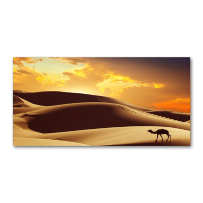 Sahara's Camel - Wrapped Canvas Print