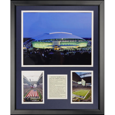 Memorabili encadrée dallas cowboys-new texas stadium NFL