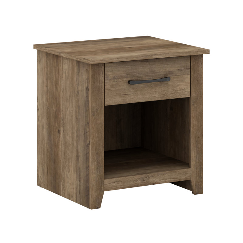 Walter 1 Drawer Nightstand, Knotty Oak
