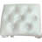 Dresden II Bone White Finish Vanity Stool