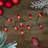 10 Count Red Snowflake Mitten Christmas Light Set 7.5ft Green Wire