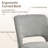 Modern Upholstered Dining Chairs with Solid Wood Legs, Set of 2-1581021685