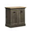 Support utilitaire avec tablettes réglables et finition en bois d'ingénierie brun, armoire rustique autoportante pour espace de vie principal, 29,27 po de profondeur, tablettes avec hauteur de 29,33 po