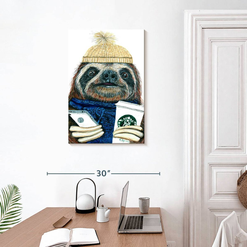 Brampt Urban Sloth, 30" H x 20" W