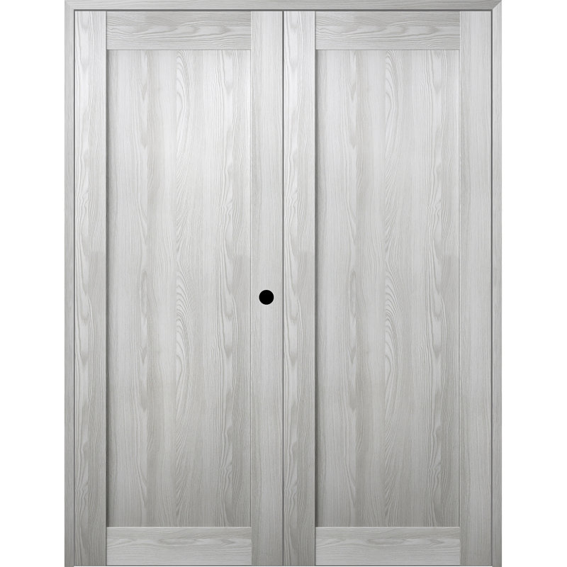 Porte française Avon 07, Chêne, 71,75 po x 79,38 po, Gauche