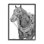 «Riding Horse Portrait Minimal Elegant Mark» par Andrea Kochish - impression