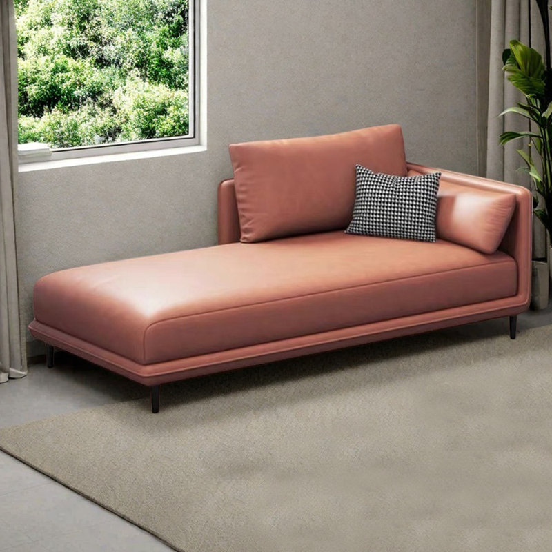 Méridienne Sponge, Orienté à droite, Orange