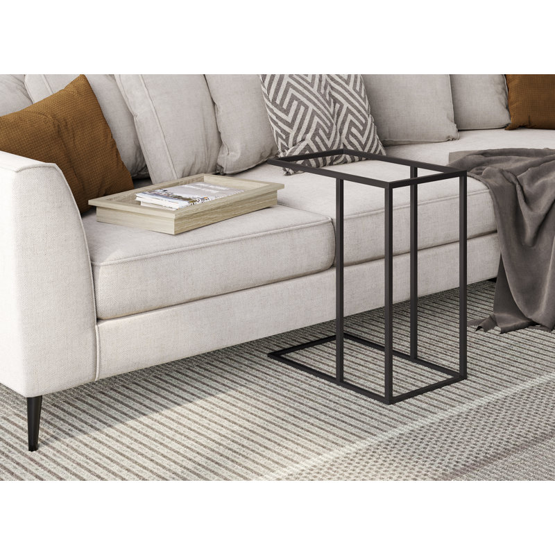 Table d'appoint. Table de bout salon. Table de chevet ou table de chevet. Petite table d'entrée, Bois beige