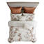 Jenya, imprimé floral orange épice, blanc-111572270