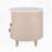 Modern Round Nightstand With Storage Drawer-1248229228