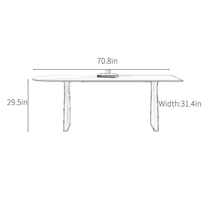 Pomeroy, H 29,5 po x L 70,8 po x l 31,4 po