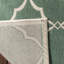 Tapis intérieur / extérieur à motif géométrique vert Fromm Fromm-54002920