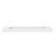 Pyramid 84" Wall Mounted Rectangular Solid Surface Trough Bathroom Sink in Matte Finish - White-77315759