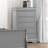1Pc Chest Transitional Style Bracket Legs Hanging Drawers Pull English Dovetail Drawers Dust Proof Case Bedroom Furniture-2092049931