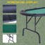 Velazquez Freeport Park 183cm Green Foldable Poker Table