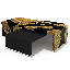 Rhesos Solid Wood Nesting Coffee Table