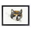 Head of a Calico Cat - Picture Frame Painting Print-55579887-55579886