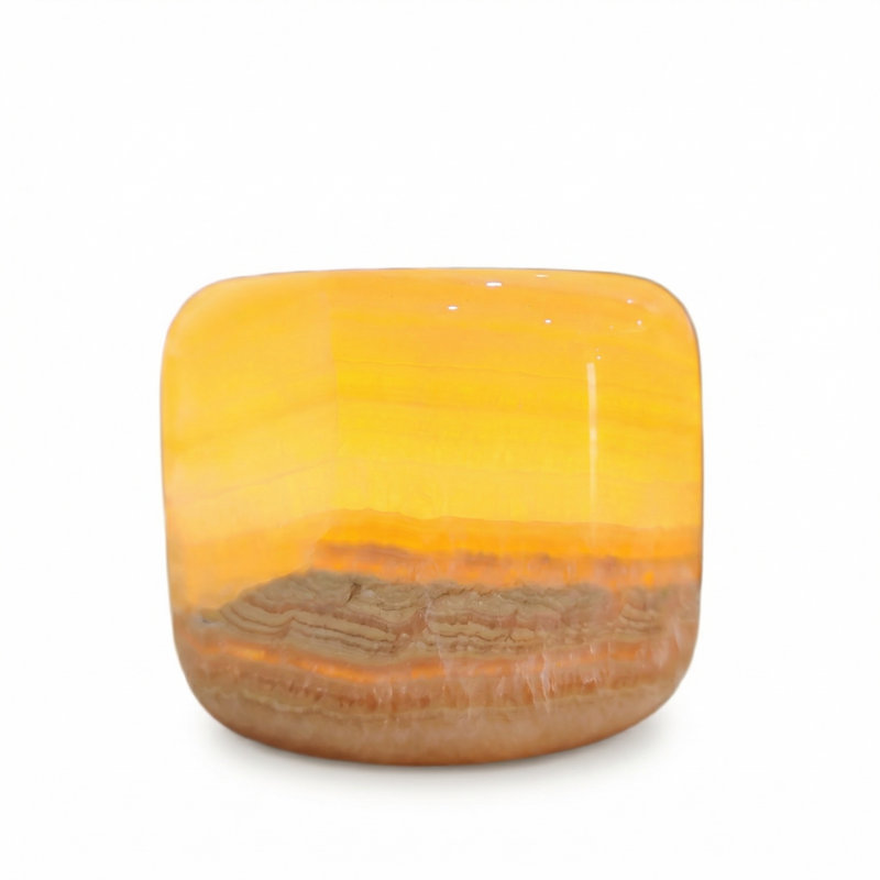 Lampe de table cylindrique en marbre de jade ambre naturel, veilleuse à DEL à intensité variable à 3 niveaux, lampe de chevet en pierre de jade rechargeable USB-C, lampe d'ambiance sans fil portable pour une utilisation intérieure et extérieure