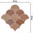 Scala 12.13" x 12.13" Porcelain Spanish Wall & Floor Tile
