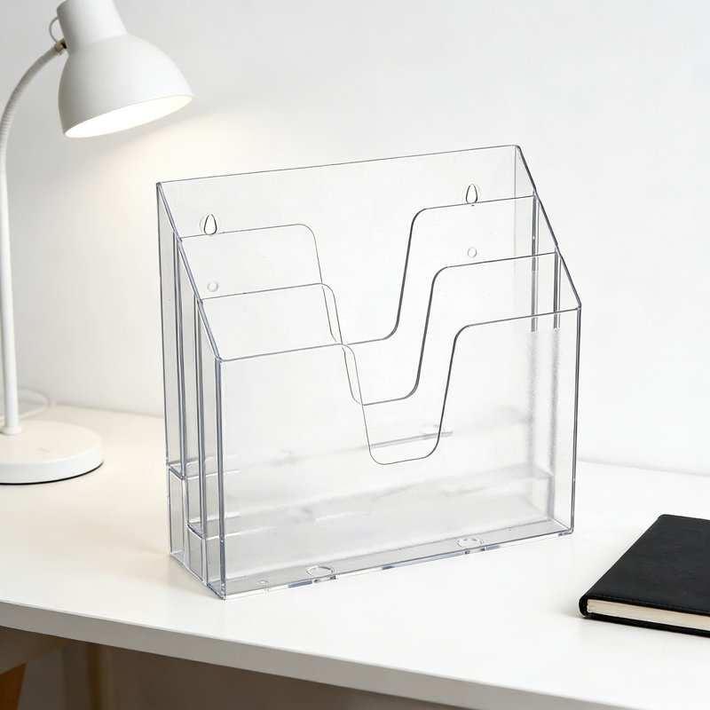 Organisateur de dossiers horizontal triple