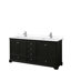 Ensemble de meuble-lavabo double 72 "avec miroir Deborah-51712413-51712418-97789884