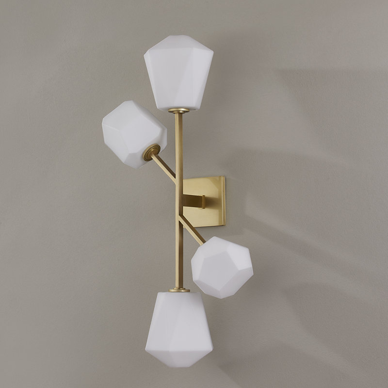 Tring Wall Sconce by PEMBROOKE & IVES, Aged Brass