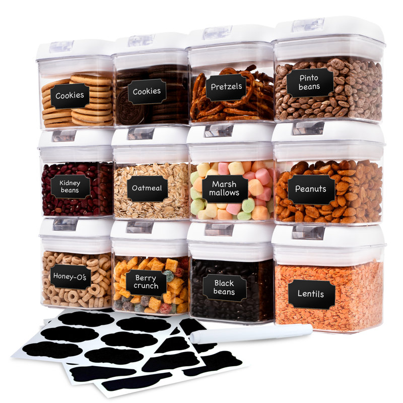 Canister - Set of 12, White