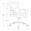Chaise de bureau, hauteur réglable, pivotante, ergonomique, accoudoirs, bureau d'ordinateur, travail, filet blanc, métal chromé, contemporain, moderne-130623007