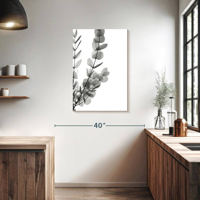 Harnek Noir Eucalyptus Leaves, 36" H x 24" W