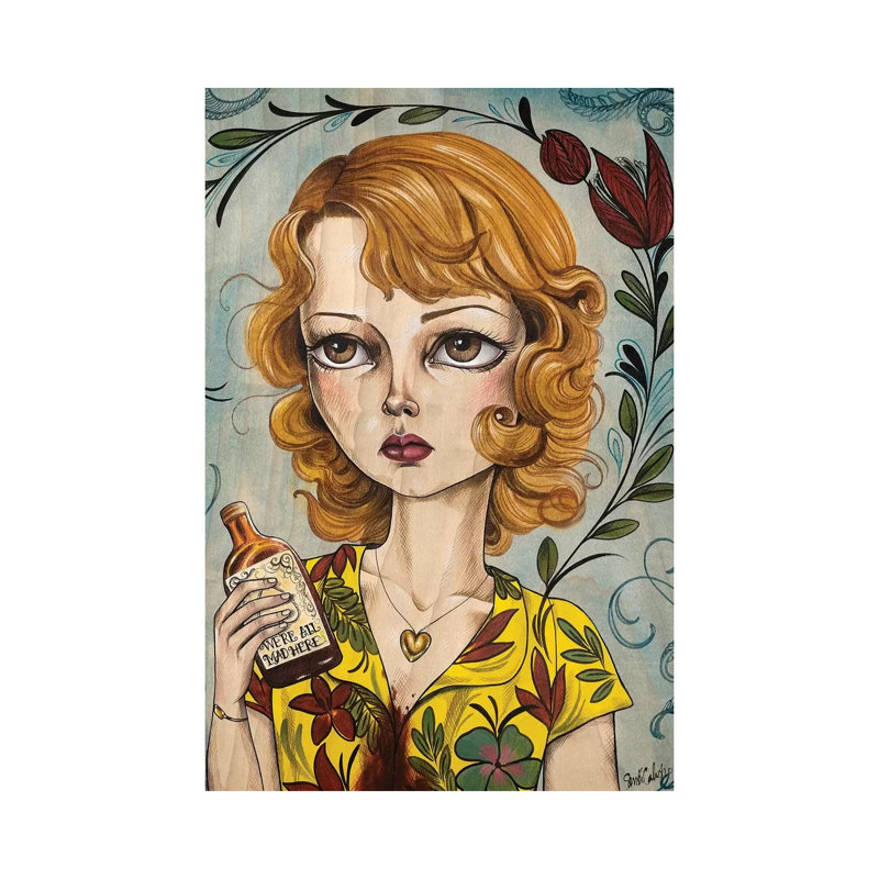 Dolores Chanal by Sandi Calistro - Wrapped Canvas Gallery-Wrapped Canvas Giclée, 66.04 cm H x 45.72 cm W x 1.91 cm D