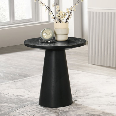 Table de bout contemporaine l 20,5 po, chêne
