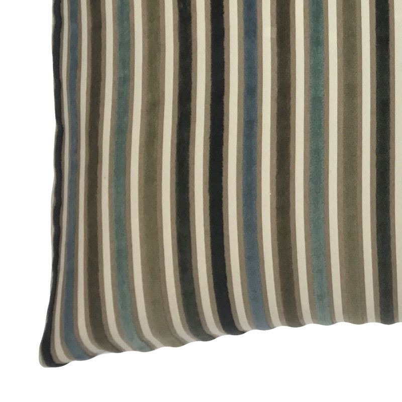  Housse de coussin d'extérieur carré et insert, 20 po x 20 po, Gris