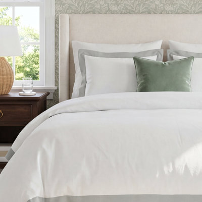 Mandalay Cuff Cotton Duvet Cover Set