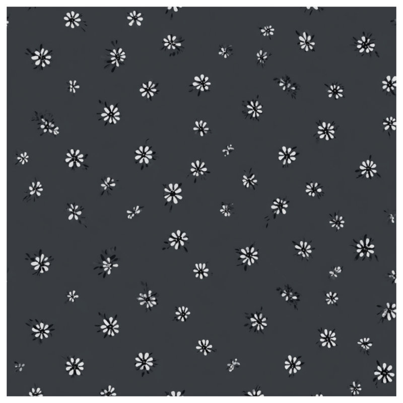 Tapisserie murale fleurs - décoration murale florale, H 50 po x l 60 po avec 4 œillets