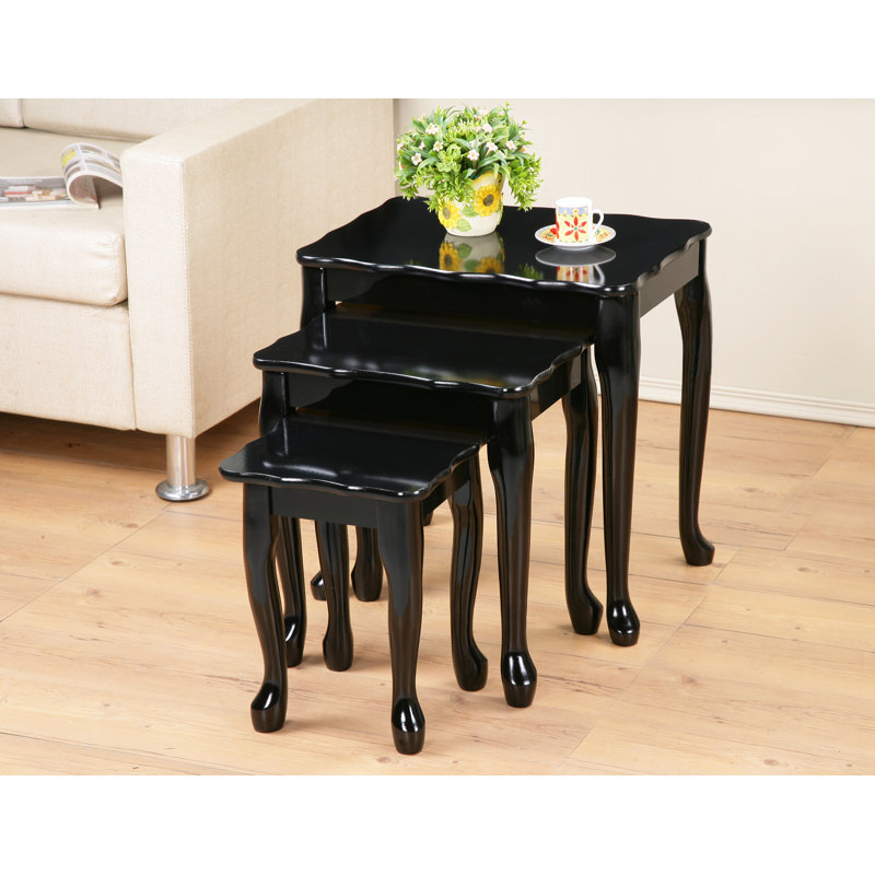 Elsner Nesting Tables, Black