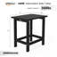 Table d'appoint de patio en PEHD-1410554109
